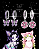 Mitsuri & Shinobu • Prata 925 🦋🌸 - Imagem 4