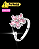 Anel Sakura prata 925 - Imagem 2