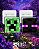 🟩💜 Bottons Mine Creeper & Enderman 💜🟩 - Imagem 2