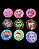 Bottons digital circus - Imagem 1
