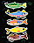 Pack de Adesivos Sardinhas Piratas - Imagem 2