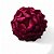 FLOR EM PAPEL CREPOM PEONIA TRADICIONAL BORDEAUX KUMI - Imagem 1