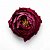 FLOR DE MESA EM PAPEL CREPOM PEONIA VINHO KUMI - Imagem 1
