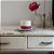 VELA ALBA 1 BRANCO E FUCSIA - Imagem 1