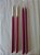 PAR DE VELAS RAINHAS LISAS FUCSIA - Imagem 3