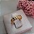 ANEL DE ELOS GRUMET BANHADO OURO 18K - Imagem 2