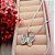 CONJUNTO PRATA 925 PINGENTE BORBOLETA CRAVEJADA - Imagem 5
