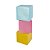 Cadeira Cubo Decorativo de Plástico Colorido Ibiza Freso - Imagem 5
