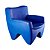 Poltrona Decorativa Cadeira de Plástico Joker Freso - Imagem 2