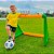 Mini Gol de Futebol Infantil Brasil Par com Bola Freso - Imagem 6