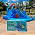 Mega Parque Aquático Inflável Shark Attack Playground com Escorregador Duplo e Piscina Infantil Freso - Imagem 13