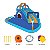 Mega Parque Aquático Inflável Shark Attack Playground com Escorregador Duplo e Piscina Infantil Freso - Imagem 5