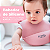 Babador Silicone Freso Alimentação Bebê BLW Bolso Pega Migalhas Fecho Ajustável Livre BPA - Imagem 11
