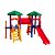 Playground Duplo Prata Freso com Escorregador Infantil - Imagem 1