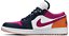 AIR JORDAN 1 LOW ' MISMATCHED-PURPLE MAGENTA ' - Imagem 4