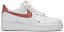 TÊNIS NIKE AIR FORCE 1 '07 ESSENTIAL ' WHITE RUST PINK ' - Imagem 1