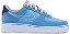 TÊNIS NIKE AIR FORCE 1 '07 LV8 ' FIRST USE-UNIVERSITY BLUE ' - Imagem 1