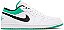 AIR JORDAN 1 LOW ' WHITE LUCKY GREEN ' - Imagem 1