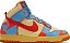 NIKE DUNK HIGH 1985 ORANGE ACID WASH - Imagem 1