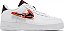 NIKE AIR FORCE 1 '07 PREMIUM ' CARABINER - WHITE HABANERO RED ' - Imagem 1