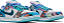 NIKE DUNK LOW BLEACHED AQUA X FUTURA LABORATORIES - Imagem 2