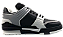 TÊNIS LOUIS VUITTON TRAINER BLACK GREY WHITE - Imagem 2