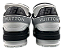 TÊNIS LOUIS VUITTON TRAINER BLACK GREY WHITE - Imagem 4