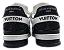 TÊNIS LOUIS VUITTON TRAINER WHITE WHITE BLACK - Imagem 4