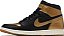 AIR JORDAN 1 HIGH OG ' BLACK METALLIC GOLD ' - Imagem 4