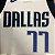 REGATA NBA DALLAS MAVERICKS NIKE ASSOCIATION EDITION SWIGMAN JERSEY BRANCA LUKA DONCIC 77 - Imagem 3