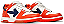 TÊNIS OFF-WHITE OUT OFFICE LOW ' ORANGE BLUE ' - Imagem 2