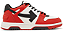 TÊNIS OFF-WHITE OUT OFFICE LOW ' RED WHITE BLACK ' 2022 - Imagem 1