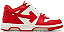 TÊNIS OFF-WHITE OUT OFFICE LOW ' RED WHITE ' 2024 - Imagem 1