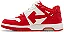 TÊNIS OFF-WHITE OUT OFFICE LOW ' RED WHITE ' 2024 - Imagem 4