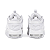 NIKE AIR MORE UPTEMPO LOW 'TRIPLE WHITE ' - Imagem 3