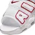 CHINELO NIKE AIR MORE UPTEMPO SLIDE WHITE UNIVERSITY RED - Imagem 4