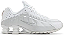 NIKE SHOX R4 WHITE METALLIC - Imagem 1