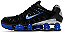 NIKE SHOX TL BLACK RACER BLUE - Imagem 4