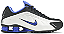 NIKE SHOX R4 SILVER RACER BLUE - Imagem 1