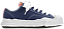 TÊNIS MAISON MIHARA YASUHIRO HANK OG SOLE CANVAS LOW NAVY - Imagem 1
