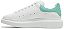 TÊNIS ALEXANDER MCQUEEN OVERSIZED SNEAKER WHITE TEAL - Imagem 4