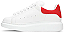 TÊNIS ALEXANDER MCQUEEN OVERSIZED SNEAKER LUSH RED - Imagem 4