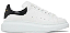 TÊNIS ALEXANDER MCQUEEN OVERSIZED SNEAKER WHITE BLACK - Imagem 1