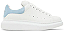 TÊNIS ALEXANDER MCQUEEN OVERSIZED SNEAKER WHITE POWDER BLUE - Imagem 1