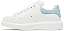 TÊNIS ALEXANDER MCQUEEN OVERSIZED SNEAKER WHITE POWDER BLUE - Imagem 4