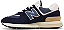 NEW BALANCE 574 LEGACY NAVY ANGORA - Imagem 4