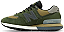 NEW BALANCE 574 LEGACY DARK GREEN X STONE ISLAND - Imagem 4