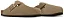 CHINELO SLIDE BOSTON SOFT FOOTBED SUEDE TAUPE - Imagem 2