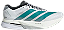 ADIDAS ADIZERO BOSTON 13 ' WHITE PURE TEAL ' - Imagem 1
