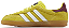 ADIDAS GAZELLE INDOOR ' BRIGHT YELLOW BURGUNDY ' - Imagem 4